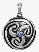 CELTIC SPIRAL PENDANT , DC/60