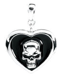 Skull Heart Pendant