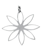 FLOWER PENDANT 316L, DC/60