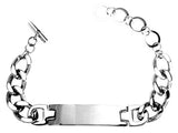 Curb Chain Tag Bracelet