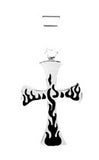 Flaming Cross Pendant