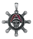 PIRATE SHIPWHEEL PENDANT, C/60