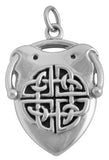 CELTIC SHIELD PENDANT 316L, C/60