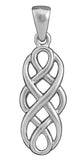 CELTIC UNITY KNOT PENDANT 316L, C/60