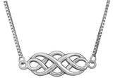 CELTIC UNITY KNOT NECKLACE 316L, C/60