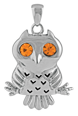 EULE OWL PENDANT 316L, C/60