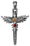 WINGED SWORD PENDANT, C/30