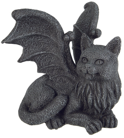 CAT GARGOYLE SHELF TOPPER, C/36