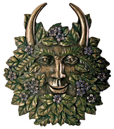 GREENMAN SPRING PLAQUE, C/24