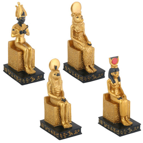 SEATED GODS (SET OF 4), C/24