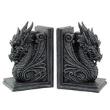 ^ DRAGON BOOKEND SET, C/4
