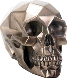 DISC-BRONZE POLYGON SKULL, C/8