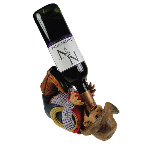 Cowboy Guzzler Wine Holder