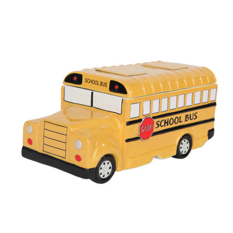 School Bus Cookie Jar