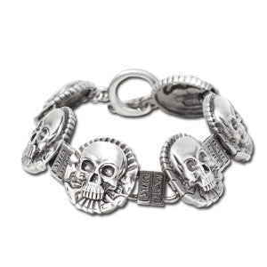 SKULL COIN BRACELET C/60