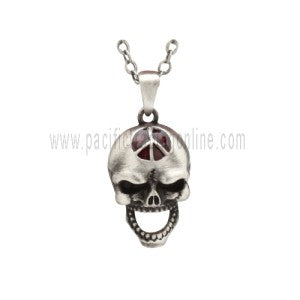 Peace Skull Necklace