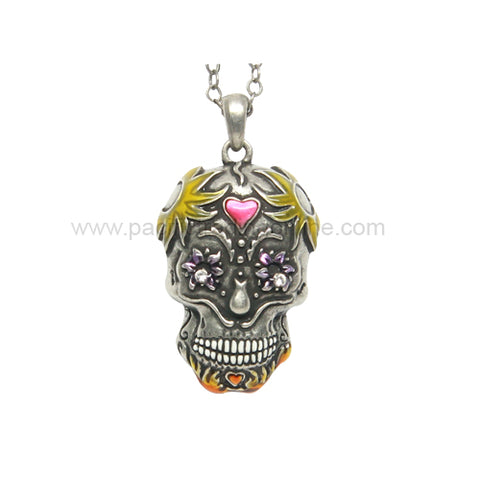 D.O.D SKULL NECKLACE C/60